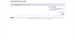 Desktop Screenshot of massagex.com